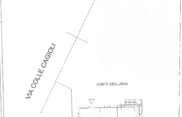 GRAZIOSA PORZIONE DI VILLINO CON SPAZIO ESTERNO DI 550 MQ